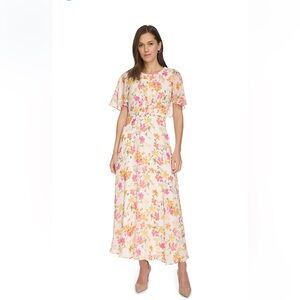 Calvin Klein Spring and Summer Floral Dress NWT